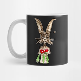 Rabbit With "Your" Ripe Red Radishes Mug